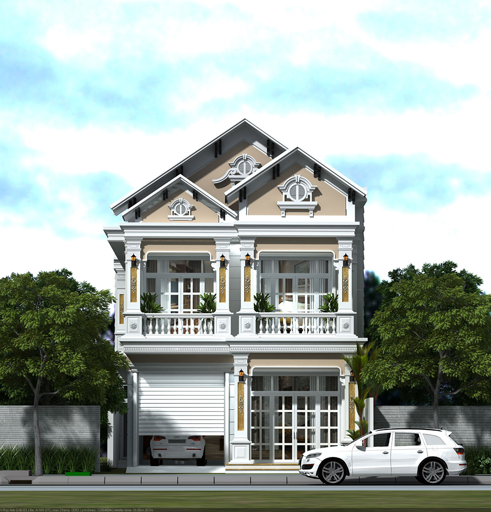Thi công nhà Phố, nhà Anh Hải