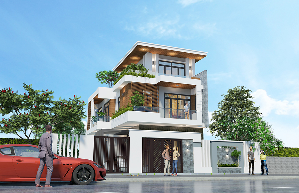 Thi công Biệt thự Phố, nhà Anh On